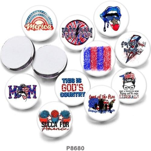 Pattern 12mm/18mm/20mm/25mm/30mm Round Glass Cabochon Flat Back Making Findings P8680