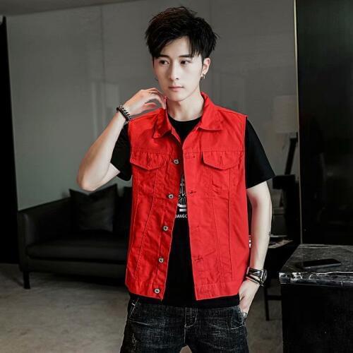2020 New Men jacket Fashion Japan Style Streetwear sleeveless mens jackets Casual Hip Hop Slim fit jacket Sports jackets Male