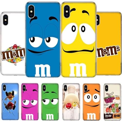 Cute M&Ms Chocolate Nutella Bottle Phone Case For iPhone 11 12 6 6s 7 8 Plus X XS XR Pro Max MINI 5 5s SE Cover Coque soft Sili