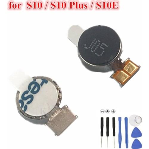 1Pcs Vibrator Module Ribbon Flex Cable Motor Vibration For Samsung Galaxy S10 G973 S10+ Plus G975 vs S10E G970 Replacement part