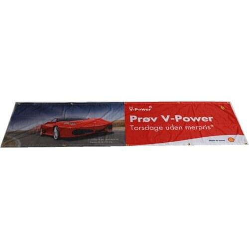 Flag wholesale Outdoor Banner Stretch Banner Polyester Mesh Banner fabric banner