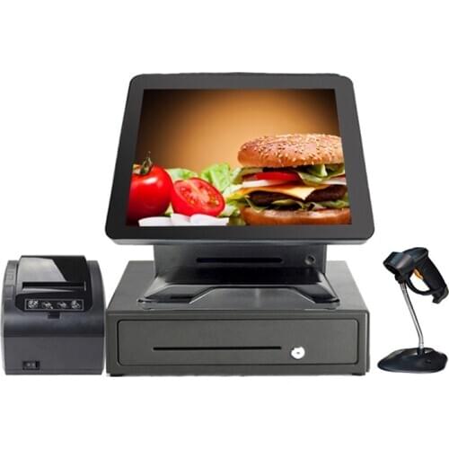 Wholeset Touch Screen Pos Machine All In One Point Of Sales touch screen POS machine for Salon