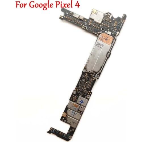 Tested Electronic Panel Motherboard Circuits Flex Cable For Google Pixel 4 Pixel4 64GB (No face recognition Function )