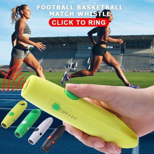 Practical Electronic Electric Whistle Referee Tones Outdoor Survival Football Basketball Game Cheerleading Whistle #P2
