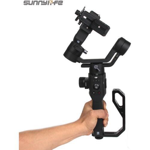 Aluminum Alloy Expansion Bracket L-shape Handle Grip Accessory for RS 2/RSC 2/Ronin-S SC Handheld Gimbal Stabilizers