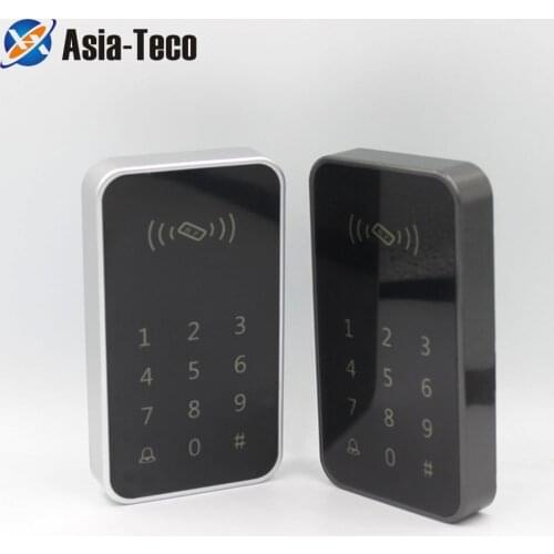 Door Access Control Card Reader 125KHZ RFID Card Smart Card Access Controller LK6 Touch Keypad EM Card Access Control system