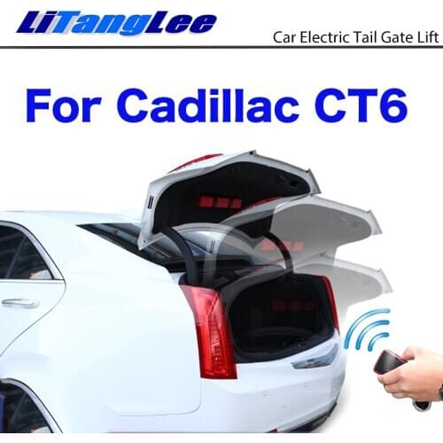 LiTangLee Car Electric Tail Gate Lift Trunk Rear Door Assist System For Cadillac CT6 2016~2020 Remote Control