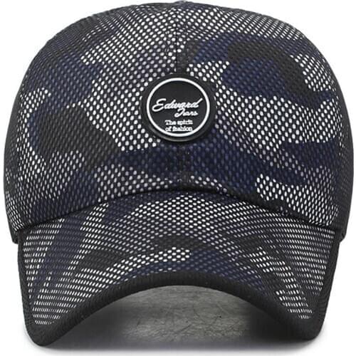 Outdoor Sun Camouflage Visor Hats Lightweight Waterproof Breathable Sports Hat UPF50+ Ultra Thin Cooling Baseball Hats