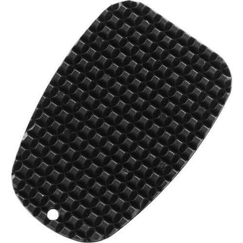 Universal Motorcycle Kickstand Pad Kick Stand Coaster Plate Black ABS Mat Autocycle Modification Supplies