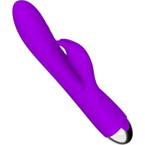 Bunny Triple Pleasure Rabbit Vibrator G Spot Clitoris Stimulator Anal Plug Dildo Vibrators Sex Toys for Woman Sex Products ST714