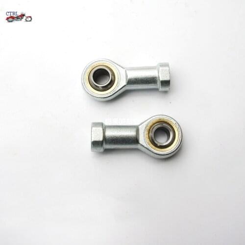 1Pair 10mm Left&Right Hand Thread Steering Tie Rod Ends kit Fit For 168F 110CC 125CC Mini Kids ATV Go Kart Buggy Quad Bike Parts