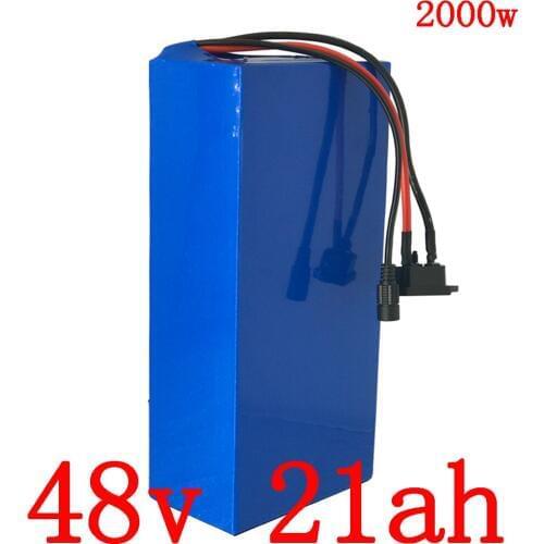 48V Battery 48V 10AH 12AH 13AH 15AH 16AH 18AH 20AH Electric Bike Lithium Battery 48V 500W 750W 1000W 1500W 2000W Ebike Battery