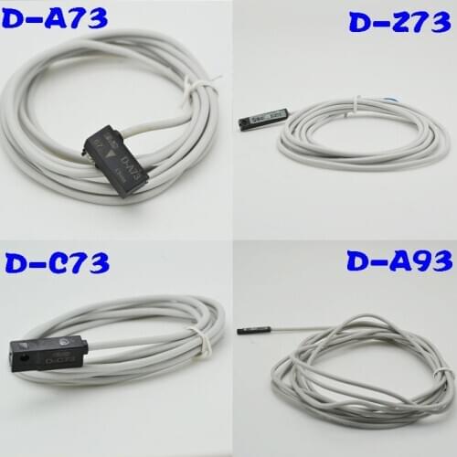 5Pcs Air Cylinder Pneumatic proximity switch D-A93 D-Z73 D-A73 D-A54 D-C73 Wired Magnetic Reed Switch