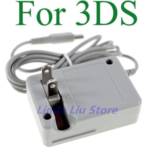 30pcs gray US Plug AC Power Adapter for Nintendo XL / LL 3DS Travel Charging Adapter Home Wall Charger