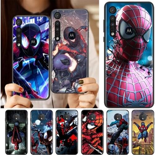 Ultimate Spiderman Marvel For Motorola G9 G8 G Stylus Power One Fusion Hyper Edge E7 E6 E6S 5G Plus Play Lite Phone Case