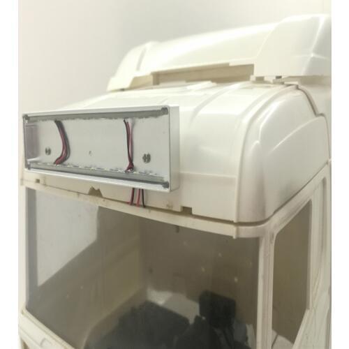 For Scania Volvo 56360 R730 RC Car Modification 1pc 1/14 RC Truck Roof Lights Box Square LED Top Cab Light