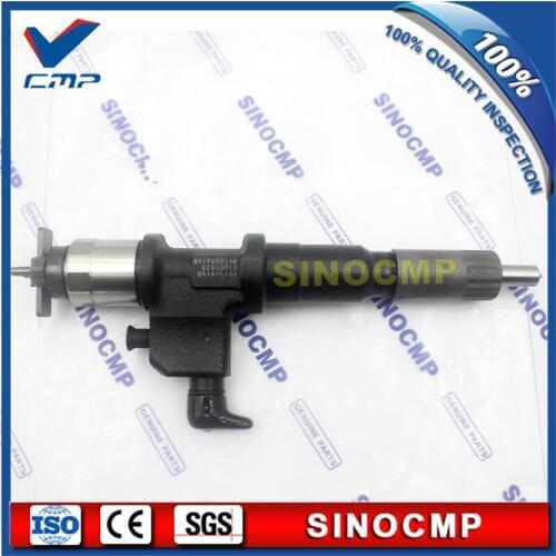 Engine 4HK1 6HK1 Excavator Common Diesel Injector 8-98151837-6 095000-8900 For Hitachi ZX210H-3 ZX200-3 ZX350-3 ZX330-3