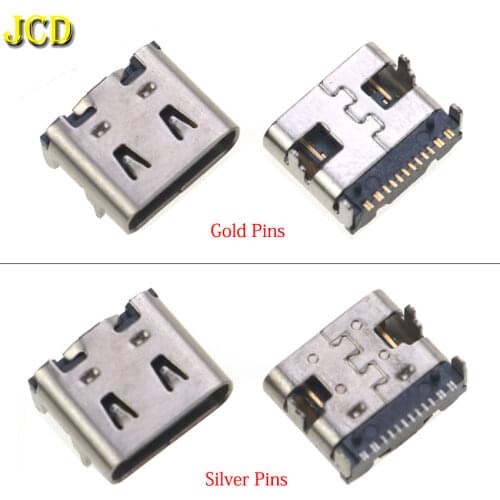 JCD 1PCS Micro USB Charging Port Plug Power Connector For PlayStation 5 Dualshock 5 PS5 Console Female Type-C Charger Socket