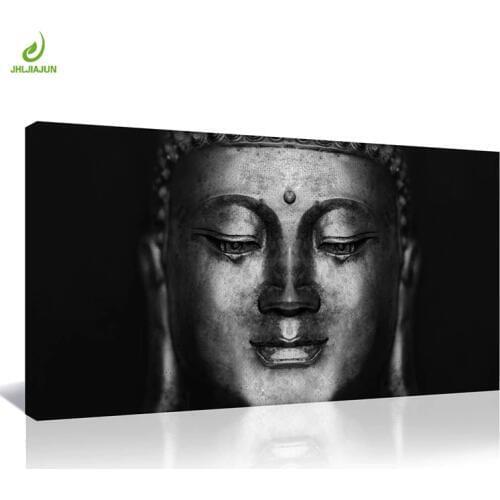 JHLJIAJUN Nodic Buddhism Modular Painting Modern Wall Art Print And Poster Dining Living Room Home Bedroom Home Decor Paintint