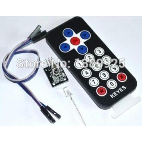 Factory Directly Selling 10pcs/Lot Hot New Infrared IR Wireless Remote Control Module Kits Wholesale