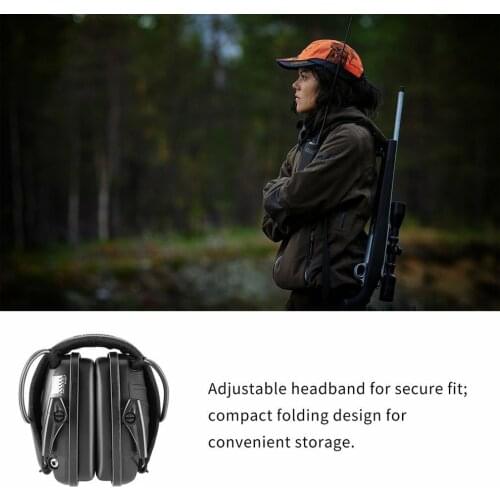 HOT Tactical Electronic Shooting Earmuff Outdoor Sports Anti-noise Headset Impact Sound Amplification Hearing Protective Headset