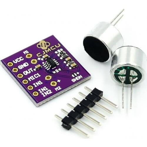 MAX9813H Microphone Module Microphone Amplifier Amplifier Module Double Input Fixed Gain Integrated Bias CJMCU-9813