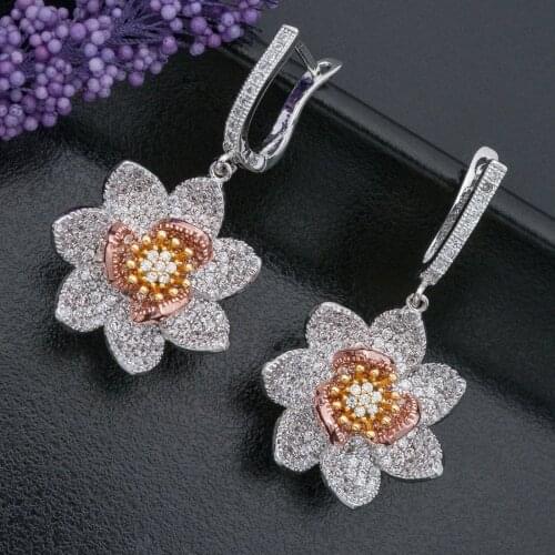 Женские золотые серьги NEWNESS China At AliExpress