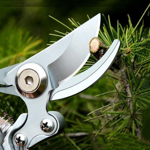 Pruning Shears Branches Cutter Sk5 Steel High Hardness Shear with Arc Handle Garden Trees Floral Pruning Scissors Garden Tools