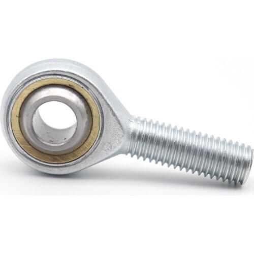 SA8T/K POSA8 SA T/K Series 5mm/6mm/8mm/10mm/12mm/14mm Left/Right Hand Ball Joint Metric Threaded Rod End Bearing For rod