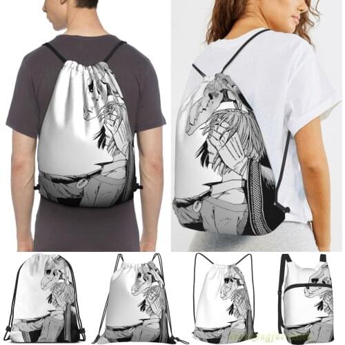 The Ancient Magus Bride X2 Men Outdoor Travel Gym Bag Waterproof Drawstring Backpack Women Fitness Swimming Bag
