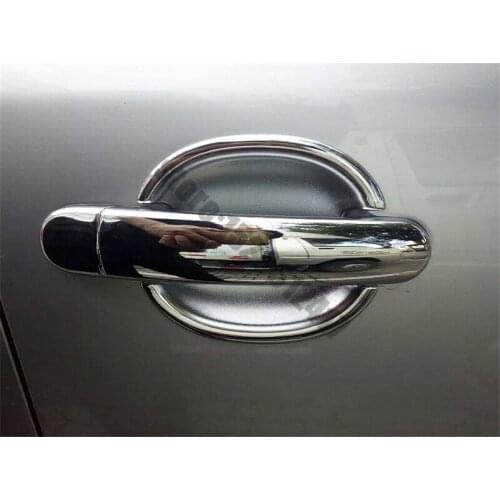 Car styling for Skoda Fabia 2008-2014 ABS Door handle Protective covering Cover Trim Door Handle Bowl