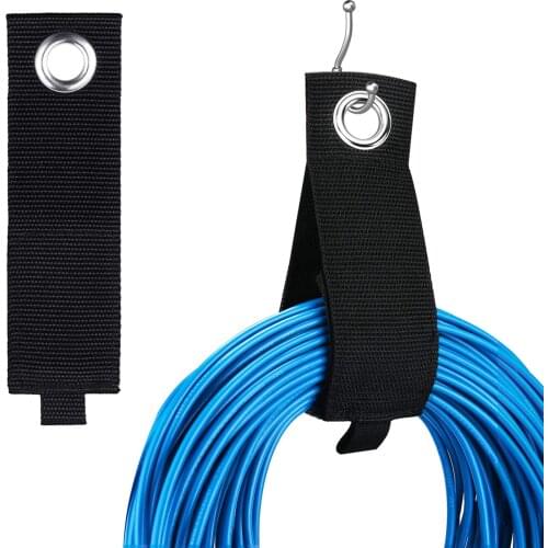Hot Sale Heavy Duty Storage Straps Reusable Hook and Loop Cable Ties for House Basement RV Garage Hose Rope Wrap Hang