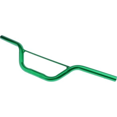 Universal Motorcycle Mid Handlebars Handle Bar Tubes Handlebar Cross Bar for 50-150 CC ATV Dirt Bike (Green)