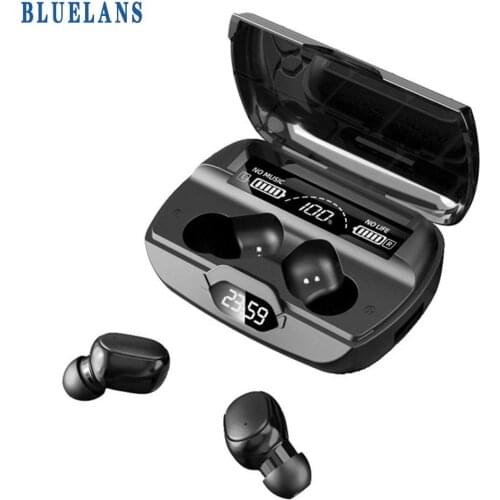 G6 TWS Bluetooth 5.1 Waterproof Wireless Earphone Earbuds with Mic Power Display