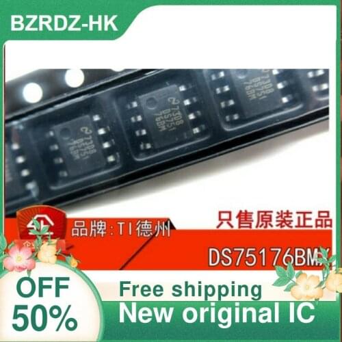 2-10PCS/lot DS75176BM DS75176B SOP8 New original IC
