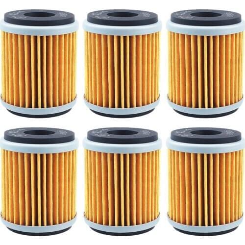 1/4/6 pcs Motorcycle parts Oil Filter For Rieju Motard 125 RS3 LC Marathon Pro Enduro 250 Marathon 450 2009 2010 2011