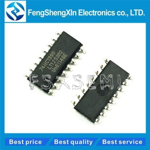 100pcs/lot 74HC139D SOP-16 SN74HC139DR 74HC139 Dual 2-to-4 line decoder/demultiplexer IC