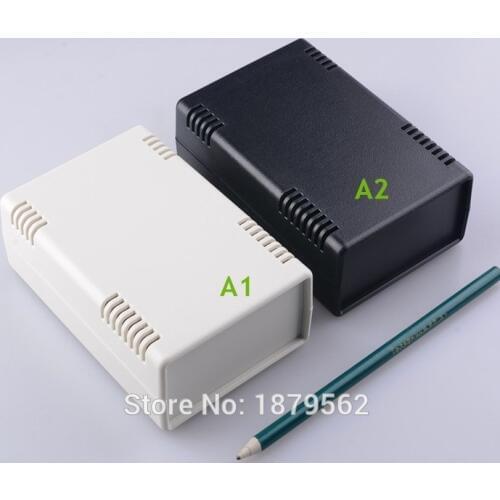 [2 colors] 135*90*45mm small abs plastic project enclosure DIY desktop enclosure for electronic PLC junction box PCB control box
