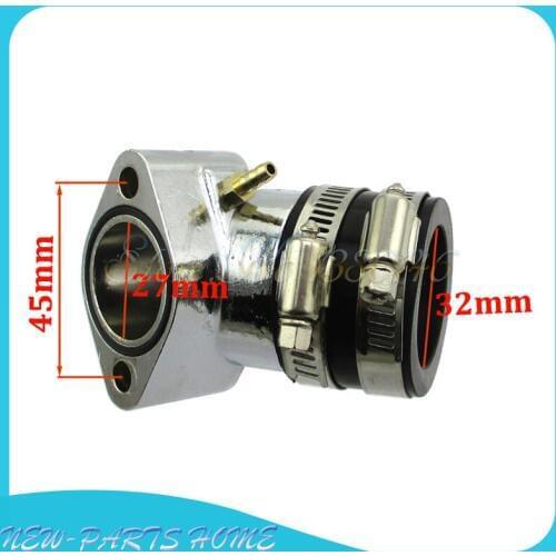 27mm Performance Racing Intake Manifold For GY6 125cc 150cc Chinese Moped Scooter Go Kart Buggy