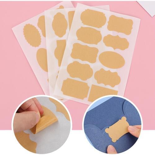 45Pcs/Set Waterproof Blackboard Sticker Label Chalkboard Sticky Tags Jars Bottle Organizer Craft Home Kitchen Tools With Marker