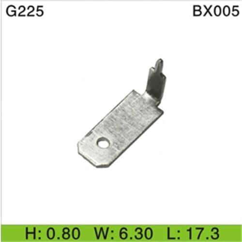 Free shipping 1000pcs Car Electronics & Motorcycle Accessories & Parts G225 Female terminal connector