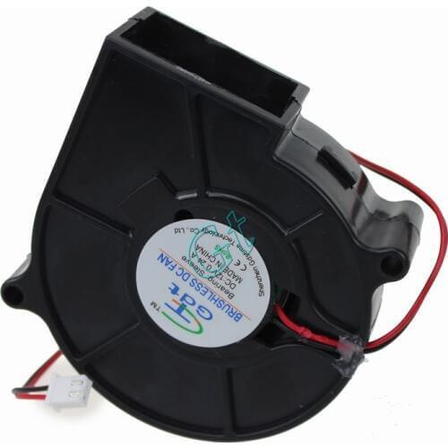 100PCS/lot 2Pin 4.7inch Low Noise 120x32mm 12v Brushless Blower Fan