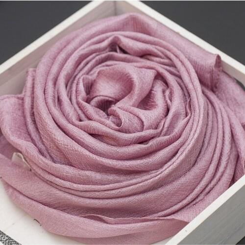 [DANKEYISI] 2017 New Designer Women Brand Scarf Solid Color Wraps MultiPurpose Linen Female Scarves Shawls Pashmina 190*100cm