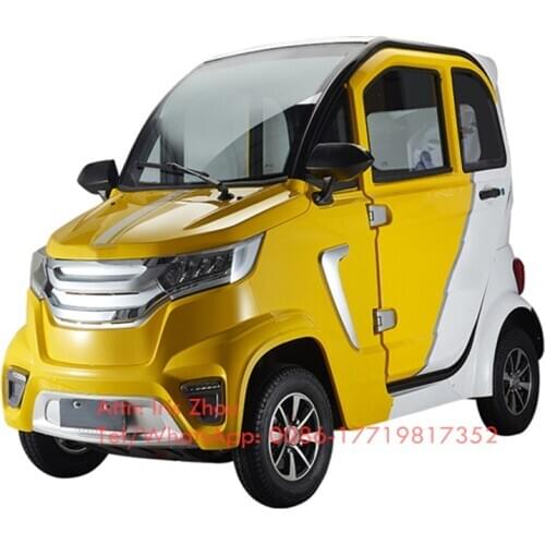 European Trends 4 Seats Electric Car High Quality Fully Enclosed Mobility Scooter Vehicle with 2000w Motor for Sale