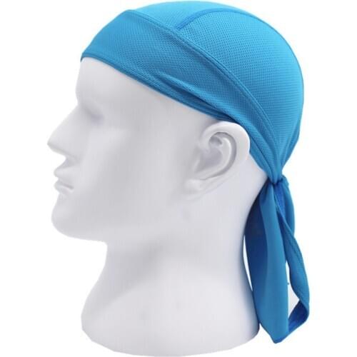 Quick Dry Pure Cycling Cap Head Scarf Summer Men Running Riding Bandana Headscarf Ciclismo Pirate Hat Hood Headband