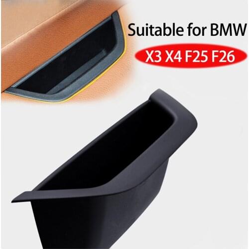 LHD RHD Car Left Front Interior Door Handle Inner Drivers Seat Side Panel Handle Pull ABS Trim For BMW X3 X4 F25 F26 2011-2017