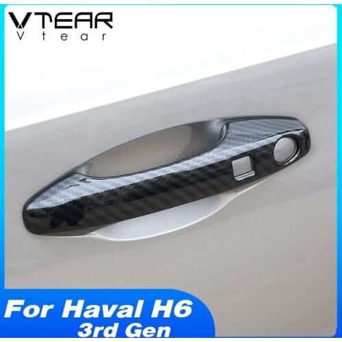 Vtear Door Handle Cover Door Pull Paster Trim ABS Car-Styling Decoration Product Accessories Parts For Haval H6 3rd Gen 2021