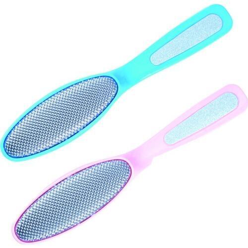 Wholesales 1000pcs Corn Callus Remover Foot File Pedicure Rub Matte Metal Feet rubber Dead Skin Scraping Grinding free shipping