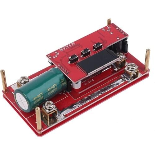 Portable Transistor DIY Mini LCD Display Spot Welding Machine with 2 Mos Tubes H58C