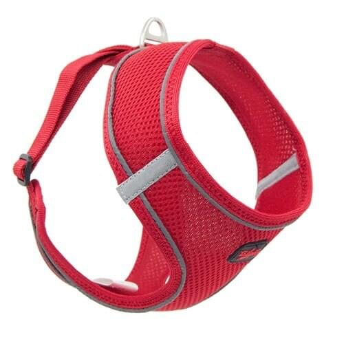 Tailpetz Step-In Red Cat Dog Chest Collar 424400408